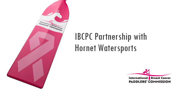 IBCPC Hornet Watersports Pink Dragon Boat Paddle 