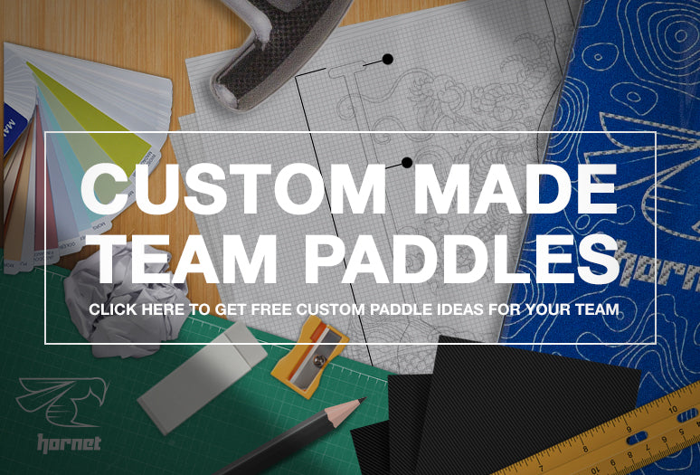 Custom team paddles