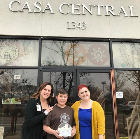 Donation to Casa Central