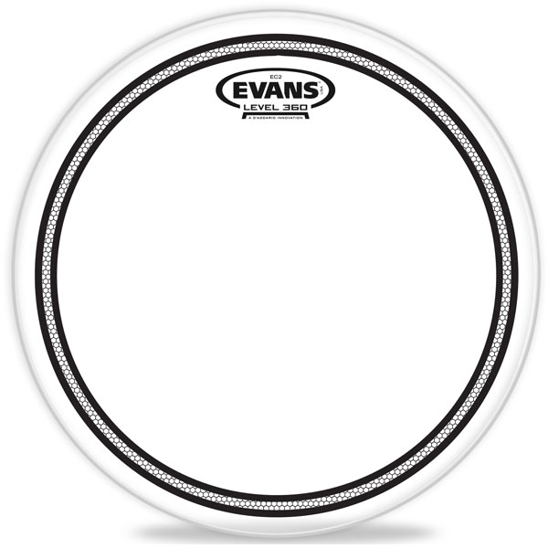 evans level 360 drum heads