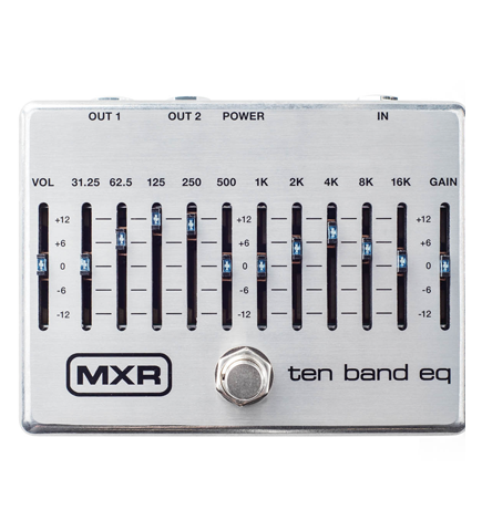 MXR M-108S Ten Band Graphic EQ – Reid Music Limited