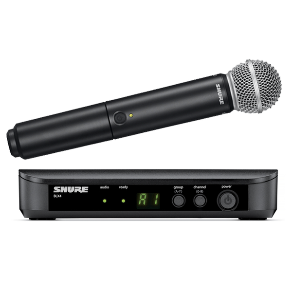 Microphone) - Shure BLX24/SM58 Handheld Wireless Microphone System