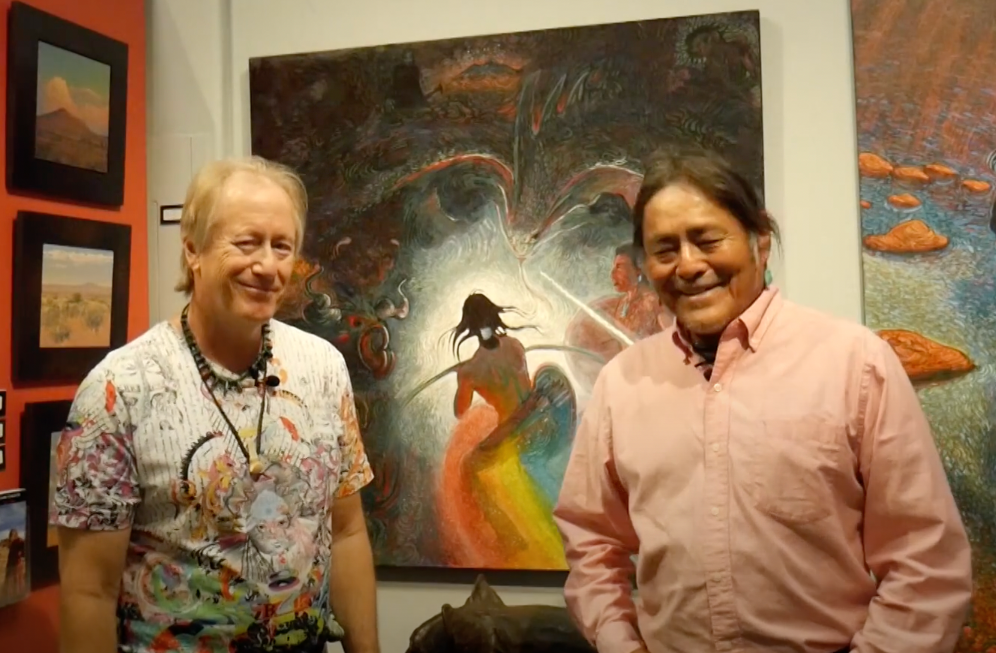Artist Shonto Begay discusses his latest show 