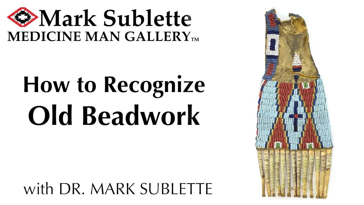 How to Recognize Old Native American Beadwork from Fake Indian Beadwork