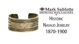 Native American Indian Jewelry: How to identify Authentic Antique Navajo Bracelets from 1870-1900