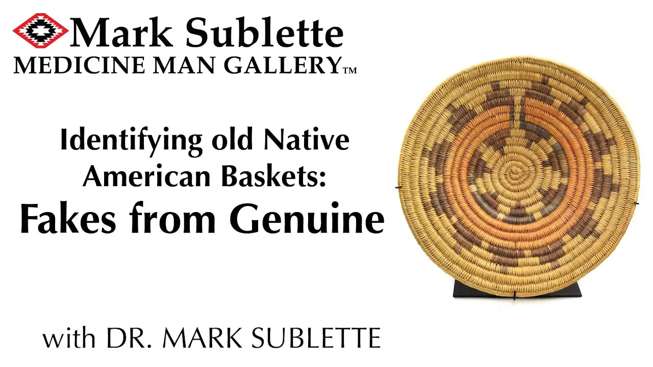 Identifying Old Native American Baskets: Fake from Genuine