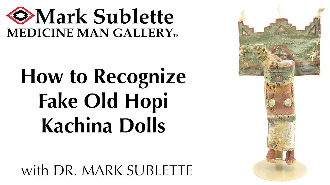How to Recognize Fake Old Hopi Kachina Dolls