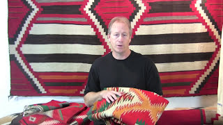 Native American Indian Blankets: How to identify a Germantown Navajo Blanket