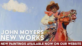 Western artist John Moyers discusses new paintings