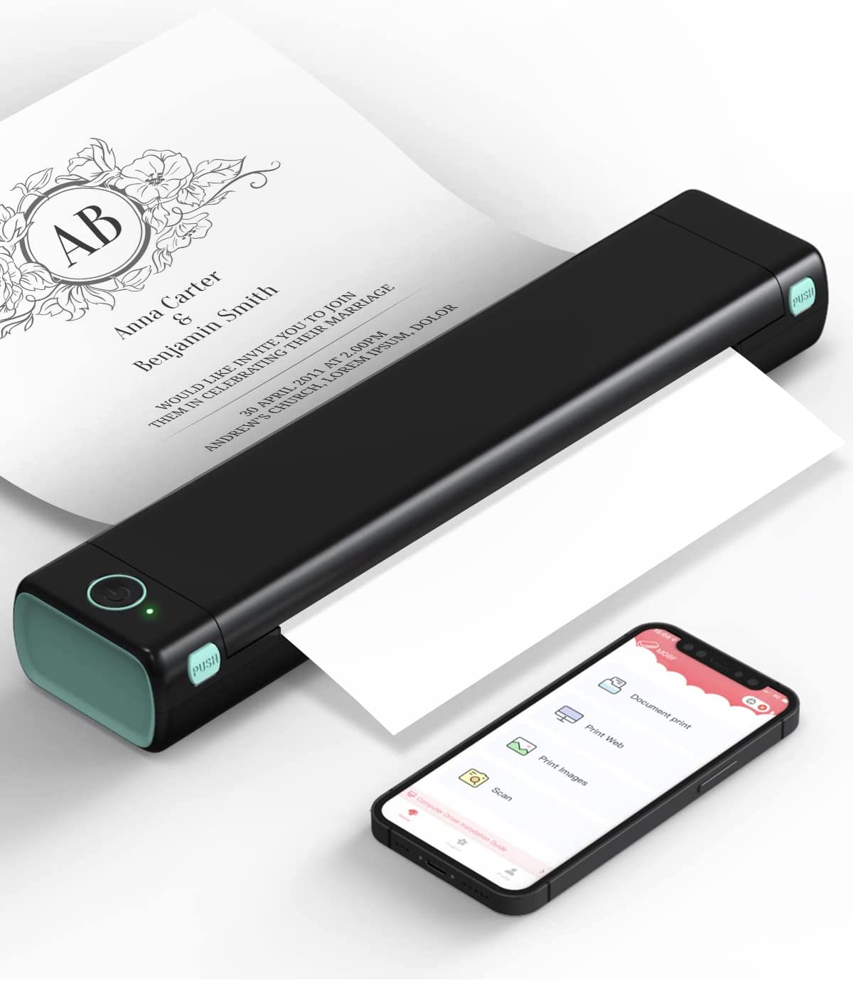 Portable Printer Wireless for Travel, M08F-Letter Mobi – World Euphoria