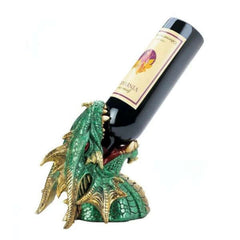 green dragon wine bottle holder