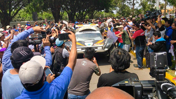 Mobile journalists gathering around the Dakar Rally in Saudi Arabia