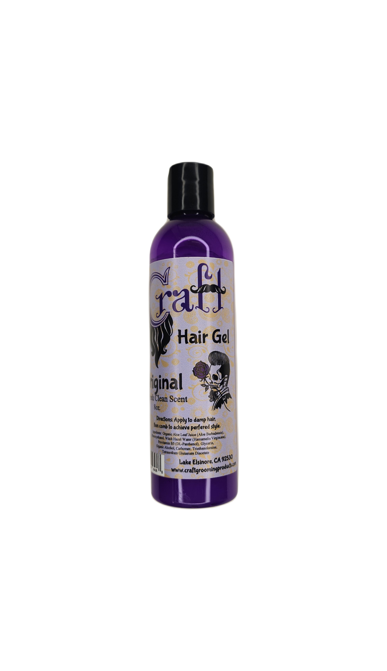 8 oz. Original Hair Gel – Craft Grooming Products