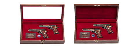 Coast Guard Academy Dual Class Pistol Display case