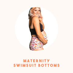 Kortni Jeane Maternity Swimsuit Bottoms 