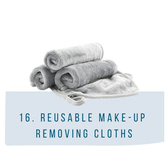 reusable make-up removing cloths