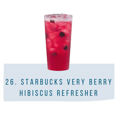starbucks very berry hibiscus refresher