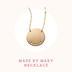 made by mary necklace