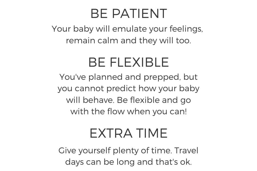 Travel Tips with a baby intro