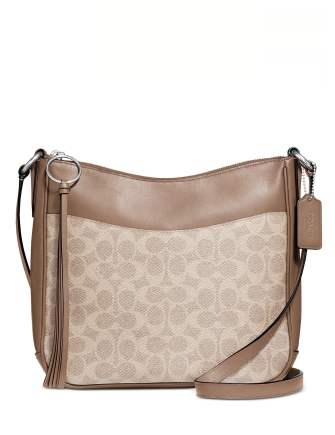 coach coated canvas signature chaise crossbody