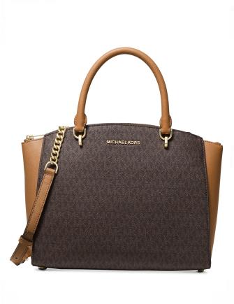 michael kors ellis signature satchel