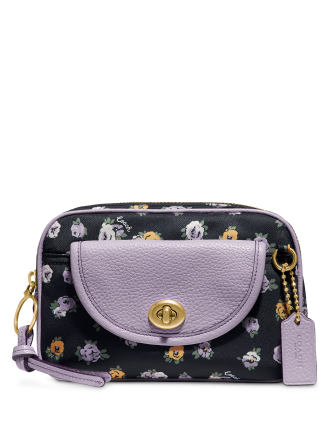 coach floral belt bag