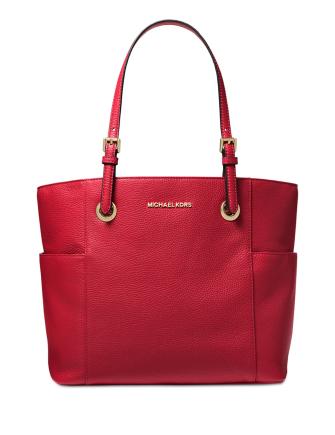 michael kors jet set travel east west pebble leather tote