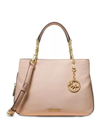 michael michael kors lillie pebble leather satchel