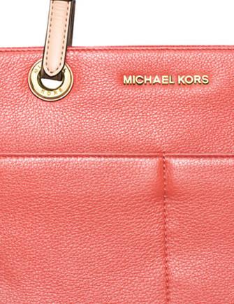 michael michael kors jet set item top zip tote