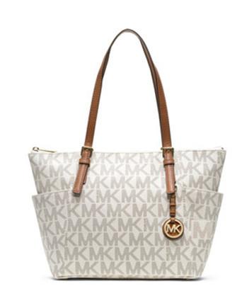 michael kors large signature tote