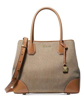 michael kors md center zip tote