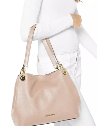 michael michael kors raven pebble leather tote