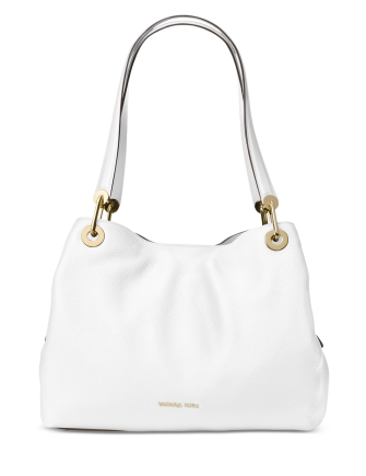 michael kors raven pebble leather tote