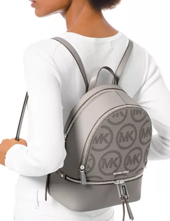 michael kors rhea zip small backpack