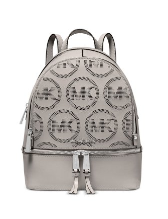 michael michael kors rhea zip small pebble leather backpack