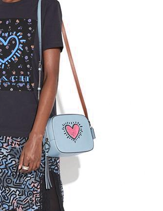 keith haring camera bag