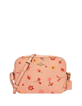 Coach Mini Camera Bag With Mystical Floral Print