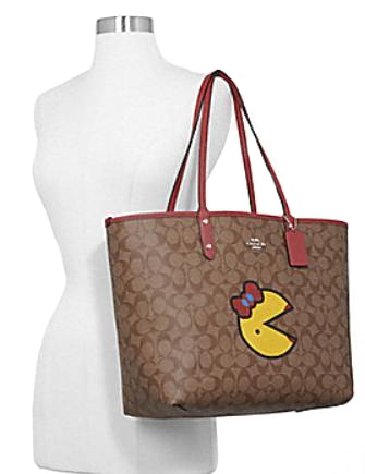 coach pac man purse