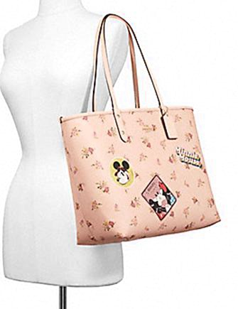 coach minnie mouse tote bag