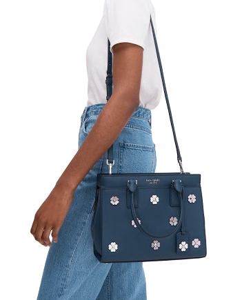 kate spade floral applique bag