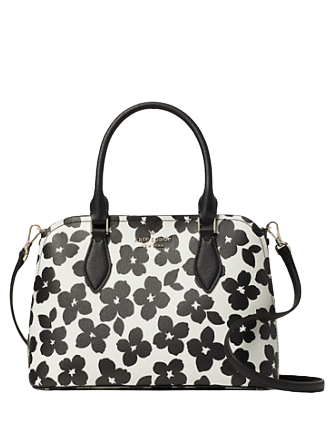 darcy graphic blooms small satchel