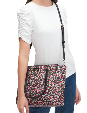 dawn park ave floral medium satchel