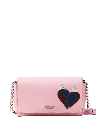 kate spade love birds crossbody