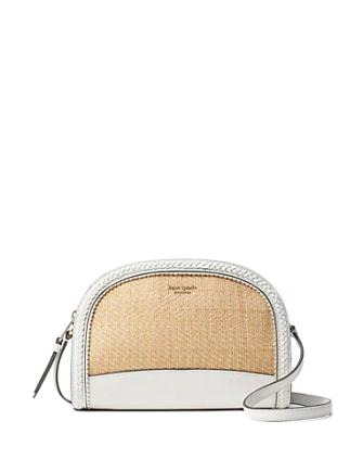 kate spade straw crossbody