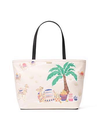 kate spade camel tote