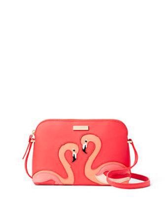 kate spade flamingo purse