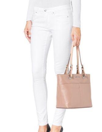 michael kors bedford leather tote