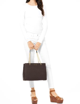 michael michael kors ellis shoulder tote