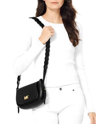 michael kors saddle crossbody bag