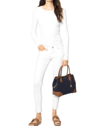 mercer gallery center zip tote